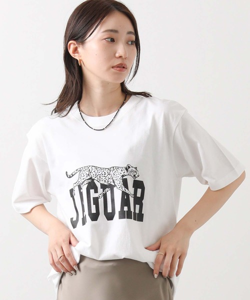 margaux(マルゴー)の「JAGUARロゴT(Tシャツ/カットソー・レディース・オフホワイト/ベージュ・FREE)」の18枚目の写真