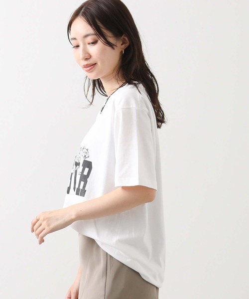 margaux(マルゴー)の「JAGUARロゴT(Tシャツ/カットソー・レディース・オフホワイト/ベージュ・FREE)」の19枚目の写真