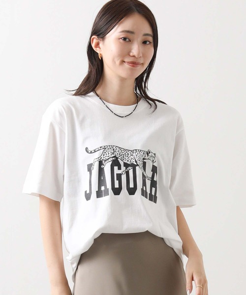margaux(マルゴー)の「JAGUARロゴT(Tシャツ/カットソー・レディース・オフホワイト/ベージュ・FREE)」の21枚目の写真