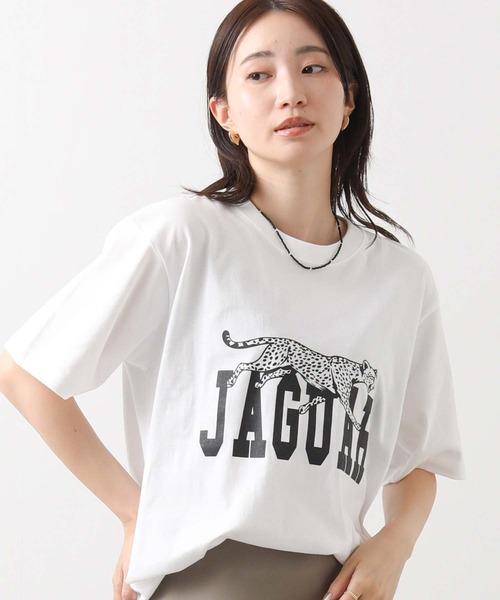 margaux(マルゴー)の「JAGUARロゴT(Tシャツ/カットソー・レディース・オフホワイト/ベージュ・FREE)」の17枚目の写真