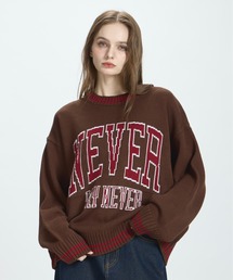 BENUA（ベヌア）の「logo knit/ロゴニット（ニット/セーター）」