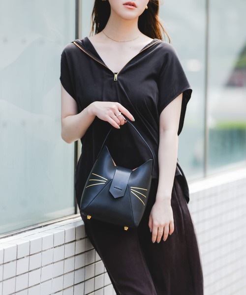 ロデスコ（RODE SKO）/『別注』Hashibami×RODESKO　フェズネコヒゲハンドルバッグ セール】『別注』Hashibami×RODESKO フェズネコヒゲハンドルバッグ