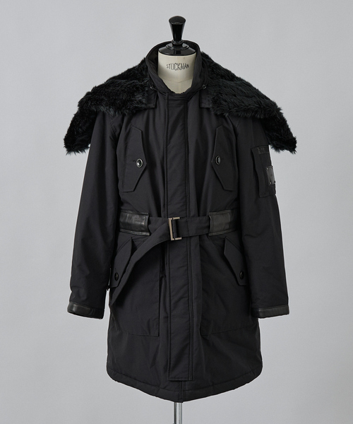 5351 POUR LES HOMMES(ゴーサンゴーイチプールオム)の「【25A/W】ミリタリー フライトコート(モッズコート・メンズ・カーキ/ブラック・44/46/48/50)」の4枚目の写真
