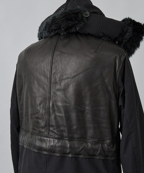 5351 POUR LES HOMMES(ゴーサンゴーイチプールオム)の「【25A/W】ミリタリー フライトコート(モッズコート・メンズ・カーキ/ブラック・44/46/48/50)」の7枚目の写真