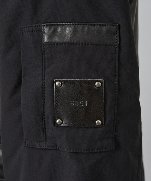 5351 POUR LES HOMMES(ゴーサンゴーイチプールオム)の「【25A/W】ミリタリー フライトコート(モッズコート・メンズ・カーキ/ブラック・44/46/48/50)」の9枚目の写真