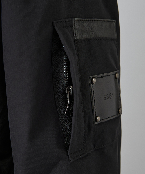 5351 POUR LES HOMMES(ゴーサンゴーイチプールオム)の「【25A/W】ミリタリー フライトコート(モッズコート・メンズ・カーキ/ブラック・44/46/48/50)」の10枚目の写真