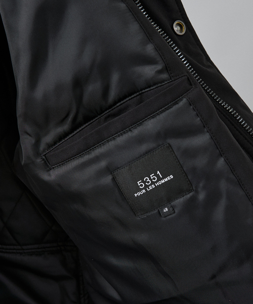 5351 POUR LES HOMMES(ゴーサンゴーイチプールオム)の「【25A/W】ミリタリー フライトコート(モッズコート・メンズ・カーキ/ブラック・44/46/48/50)」の20枚目の写真
