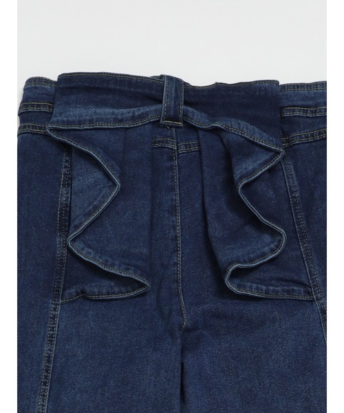 MORE self LOVE(モアセルフラブ)の「バックリボンデニム(デニムパンツ・レディース・ブルー・FREE)」の7枚目の写真