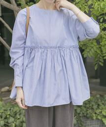 ITEMS URBANRESEARCH | ウエストギャザーブラウス(シャツ/ブラウス)