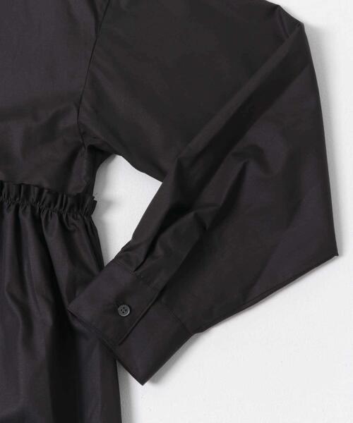 ITEMS URBANRESEARCH（アイテムズ アーバンリサーチ）の「ウエストギャザーブラウス（シャツ/ブラウス・レディース・ブラウン/ストライプ/ブラック・FREE）」の13枚目の写真