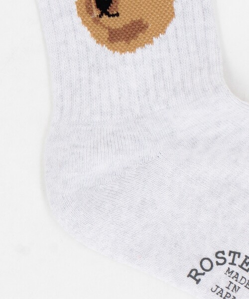 FREAK'S STORE（フリークスストア）の「ROSTER SOX/ロスターソックス ”TEAM BEAR”モチーフソックス（ソックス/靴下・レディース・ネイビー/ブルー・ONE SIZE）」の5枚目の写真