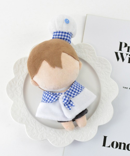 コックさん シェフ エプロン コック帽 料理 クッキング ぬい服 ぬい