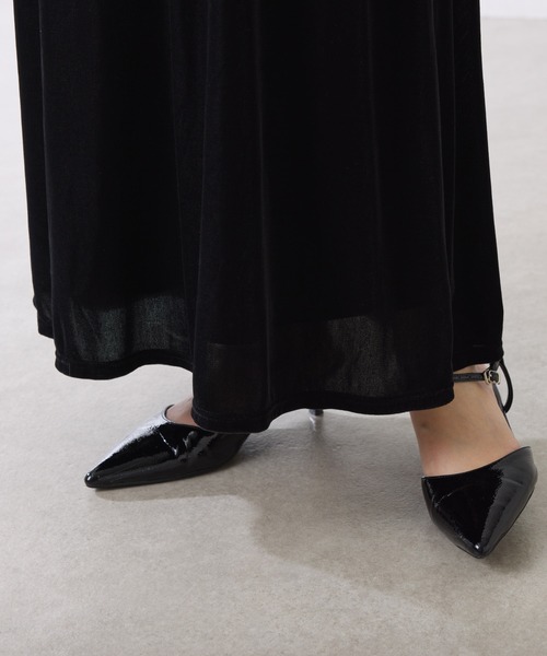 ベロアキャミワンピース（ワンピース）｜COLLAGE GALLARDAGALANTE