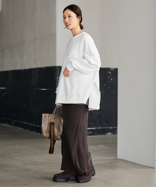 ≪WEB限定 / 追加≫ラグランポンチョスエット（スウェット