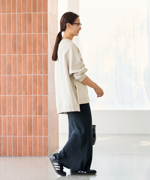 ≪WEB限定 / 追加≫ラグランポンチョスエット（スウェット