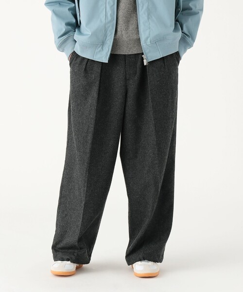 BEAMS（ビームス）の「ワイドストレート フランネル スラックス