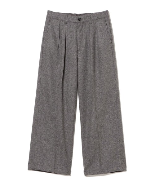 ワイドストレート フランネル スラックス（スラックス）｜BEAMS