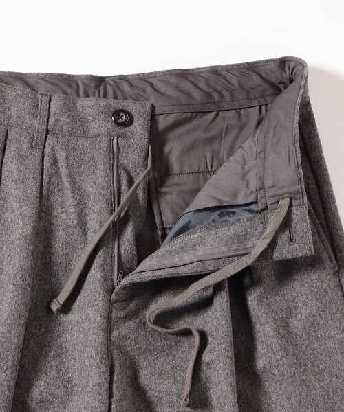 BEAMS（ビームス）の「ワイドストレート フランネル スラックス