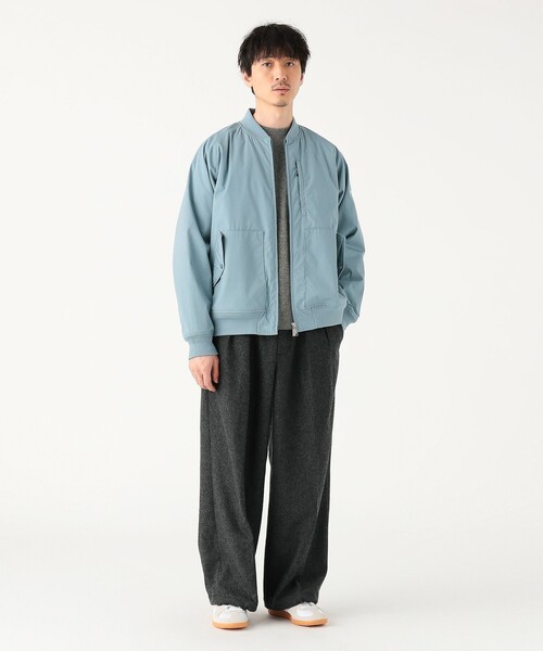 BEAMS（ビームス）の「ワイドストレート フランネル スラックス（スラックス・メンズ・チャコールグレー/グレー/ブラック・L/M/XL/S）」の21枚目の写真