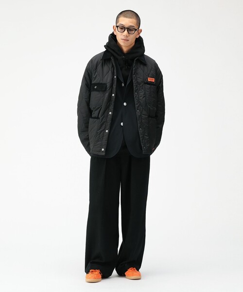 BEAMS（ビームス）の「ワイドストレート フランネル スラックス（スラックス・メンズ・チャコールグレー/グレー/ブラック・L/M/XL/S）」の11枚目の写真