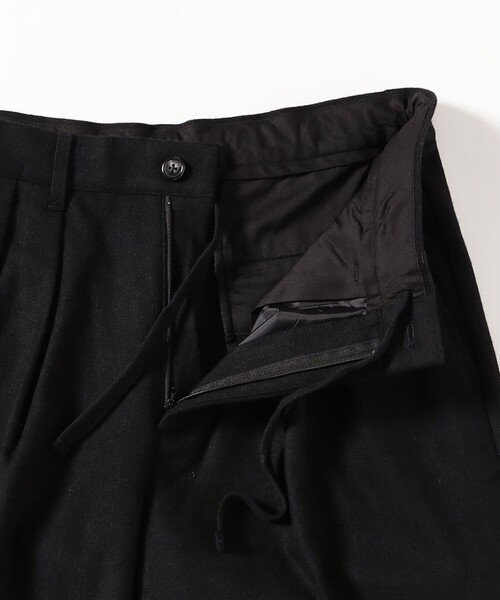 BEAMS（ビームス）の「ワイドストレート フランネル スラックス（スラックス・メンズ・チャコールグレー/グレー/ブラック・L/M/XL/S）」の7枚目の写真