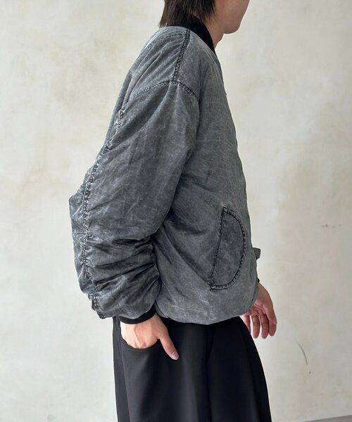 CPCM（シーピーシーエム）の「ピグメントMA-1（MA-1・メンズ・ブラック/ホワイト/カーキ・LARGE/MEDIUM）」の17枚目の写真