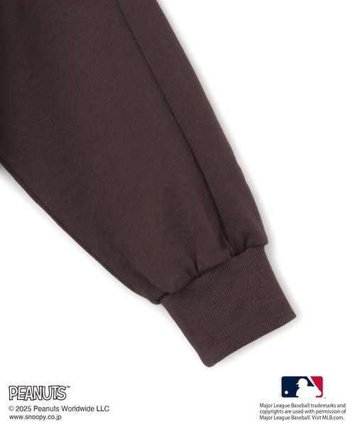 MLB（メジャーリーグベースボール）の「【PEANUTS×MLB COLLECTION by ROPE' PICNIC】カーディガン（カーディガン/ボレロ・レディース・チャコールグレー/ライトグレー/ブラウン・FREE）」の6枚目の写真