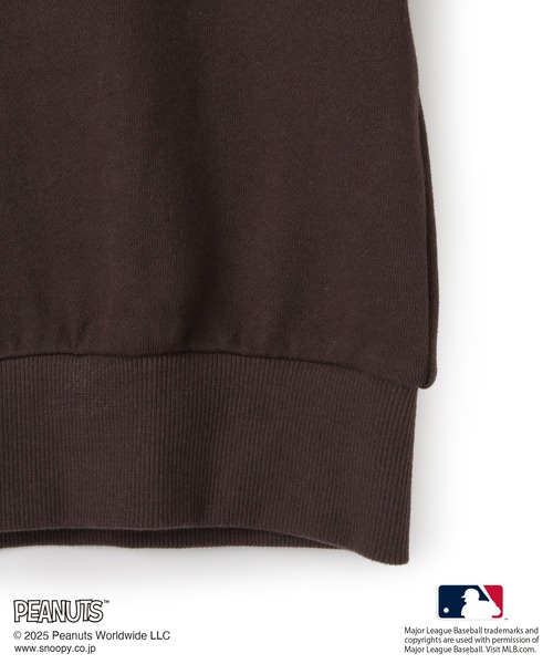 MLB（メジャーリーグベースボール）の「【PEANUTS×MLB COLLECTION by ROPE' PICNIC】カーディガン（カーディガン/ボレロ・レディース・チャコールグレー/ライトグレー/ブラウン・FREE）」の8枚目の写真