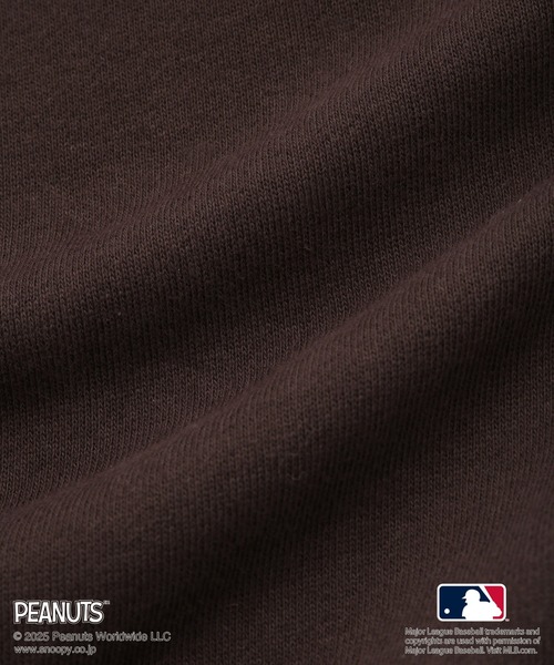 MLB（メジャーリーグベースボール）の「【PEANUTS×MLB COLLECTION by ROPE' PICNIC】カーディガン（カーディガン/ボレロ・レディース・チャコールグレー/ライトグレー/ブラウン・FREE）」の14枚目の写真