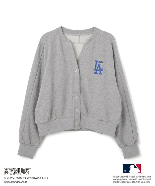 MLB（メジャーリーグベースボール）の「【PEANUTS×MLB COLLECTION by ROPE' PICNIC】カーディガン（カーディガン/ボレロ・レディース・チャコールグレー/ライトグレー/ブラウン・FREE）」の15枚目の写真