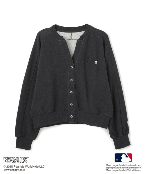 MLB（メジャーリーグベースボール）の「【PEANUTS×MLB COLLECTION by ROPE' PICNIC】カーディガン（カーディガン/ボレロ・レディース・チャコールグレー/ライトグレー/ブラウン・FREE）」の19枚目の写真