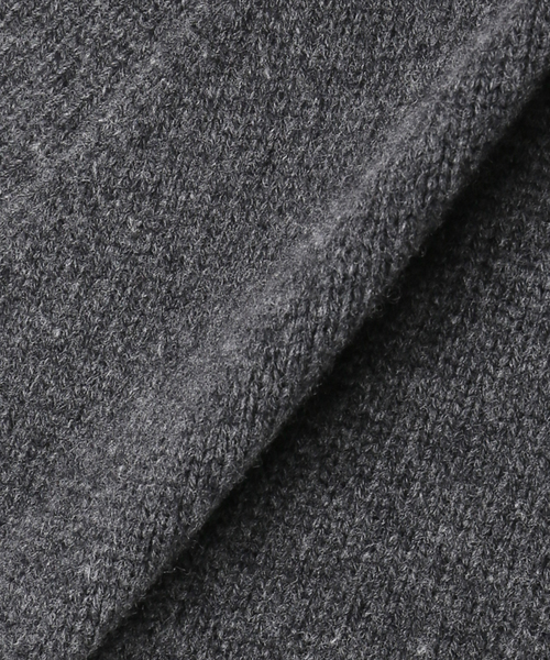 plage（プラージュ）の「V minimum ニット（ニット/セーター・レディース・チャコールグレー/ホワイト・FREE）」の5枚目の写真