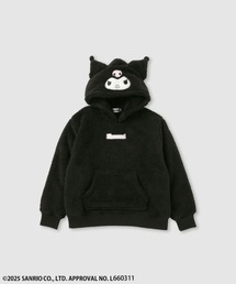 美品クロミ　モコモコボアパーカー　マックハウス　130 マックハウス Mac-House サンリオキャラクターズ クロミ 着ぐるみ