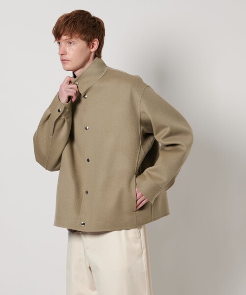 LOEFF＞リバー スタンドカラー ブルゾン MEN'S（ブルゾン）｜LOEFF