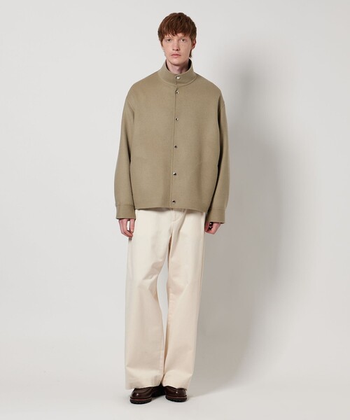 LOEFF(ロエフ)の「<LOEFF>リバー スタンドカラー ブルゾン MEN’S(ブルゾン・メンズ・モカ/ブラック・2/1)」の7枚目の写真