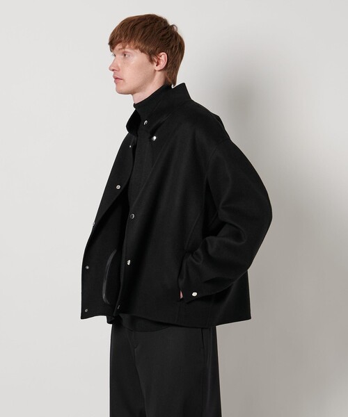 LOEFF(ロエフ)の「<LOEFF>リバー スタンドカラー ブルゾン MEN’S(ブルゾン・メンズ・モカ/ブラック・2/1)」の9枚目の写真