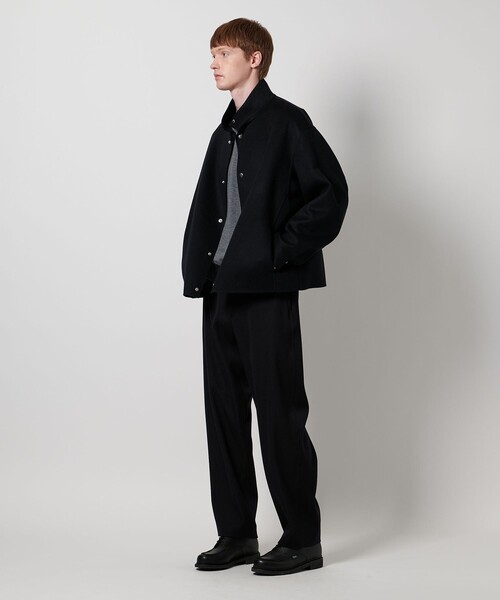 LOEFF(ロエフ)の「<LOEFF>リバー スタンドカラー ブルゾン MEN’S(ブルゾン・メンズ・モカ/ブラック・2/1)」の12枚目の写真