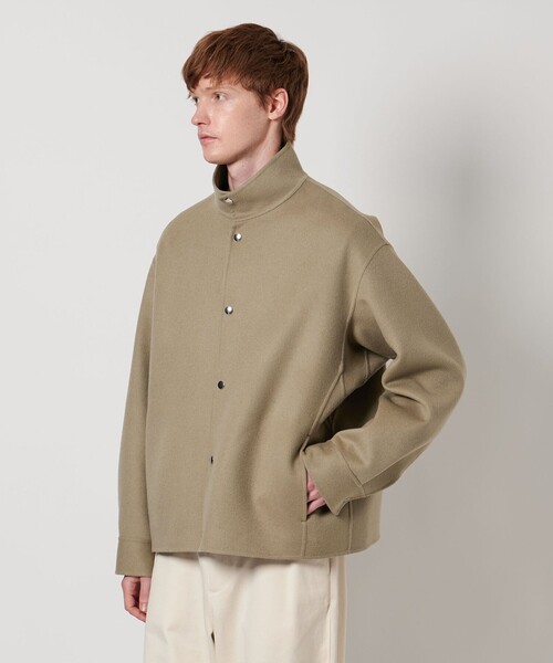 LOEFF(ロエフ)の「<LOEFF>リバー スタンドカラー ブルゾン MEN’S(ブルゾン・メンズ・モカ/ブラック・2/1)」の15枚目の写真