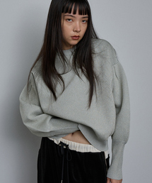 NOMINE | プレーティングニット プルオーバー（ラメ混・無地）(ニット/セーター)
