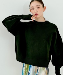プレーティングニット プルオーバー(ラメ混・無地)