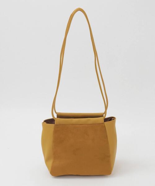 MELROSE claire(メルローズ クレール)の「【スエードキューブバッグ】(ショルダーバッグ・レディース・イエロー/グレー/ブラウン・FREE)」の8枚目の写真