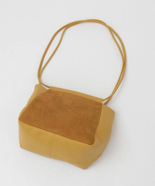 MELROSE claire(メルローズ クレール)の「【スエードキューブバッグ】(ショルダーバッグ・レディース・イエロー/グレー/ブラウン・FREE)」の9枚目の写真