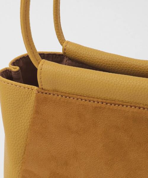 MELROSE claire(メルローズ クレール)の「【スエードキューブバッグ】(ショルダーバッグ・レディース・イエロー/グレー/ブラウン・FREE)」の10枚目の写真