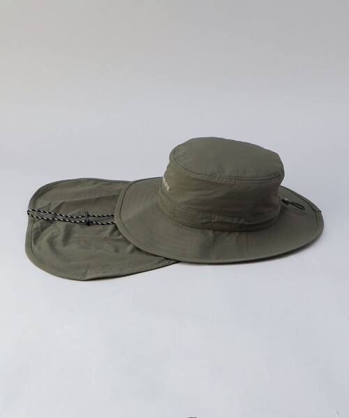 coen（コーエン）の「PARKNIK（パークニック）ナイロンバケハ（ハット・レディース・ベージュ/ブラック/オリーブ・FREE）」の4枚目の写真