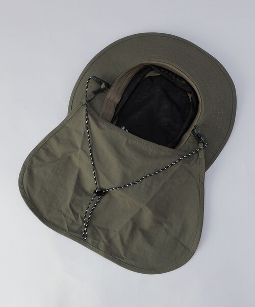 coen（コーエン）の「PARKNIK（パークニック）ナイロンバケハ（ハット・レディース・ベージュ/ブラック/オリーブ・FREE）」の7枚目の写真