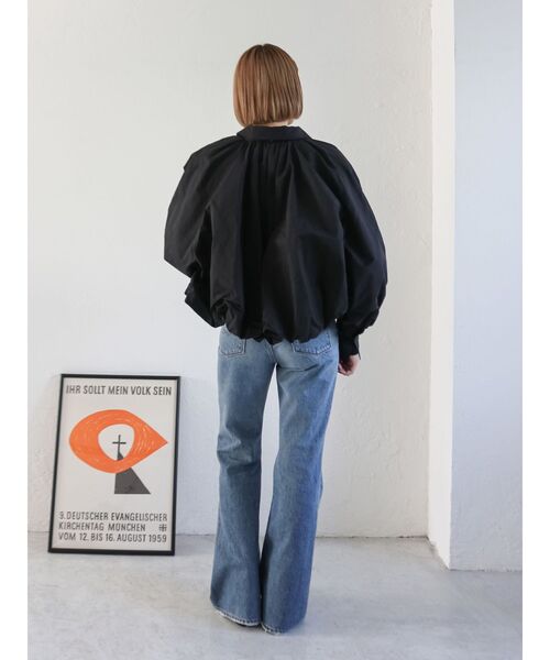 Ungrid(アングリッド)の「バルーンデザインブルゾン(ブルゾン・レディース・ベージュ/ブラック・FREE)」の19枚目の写真