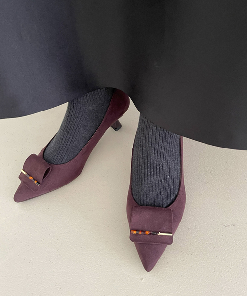 ルタロン（LE TALON）/5cmポインテッドマーブルバーパンプス セール】5cmポインテッドマーブルバーパンプス（パンプス）｜LE TALON