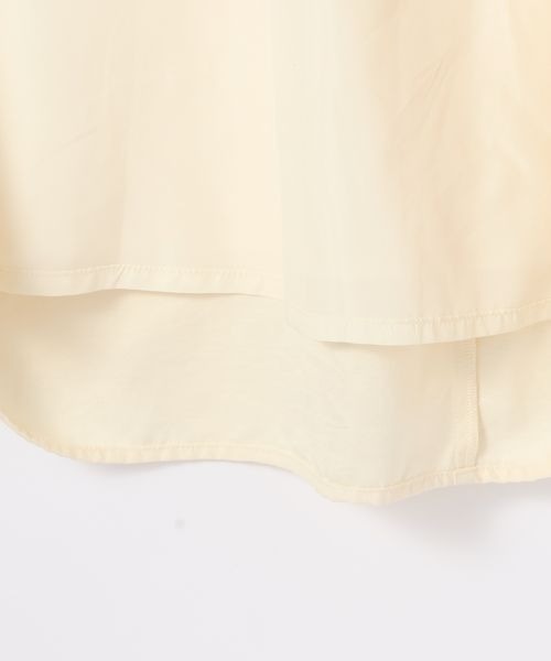 JEANASIS（ジーナシス）の「シャーリングキャミドレス/592733（ワンピース・レディース・オフホワイト/ブラック/ベージュ系その他・FREE）」の14枚目の写真