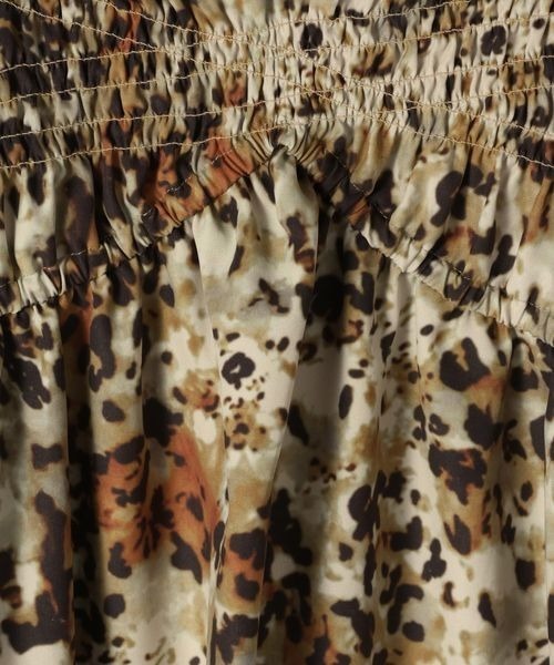 JEANASIS（ジーナシス）の「シャーリングキャミドレス/592733（ワンピース・レディース・オフホワイト/ブラック/ベージュ系その他・FREE）」の15枚目の写真