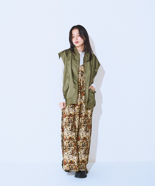 セール】シャーリングキャミドレス/592733（ワンピース